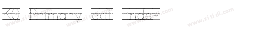 KG Primary dot linde字体转换